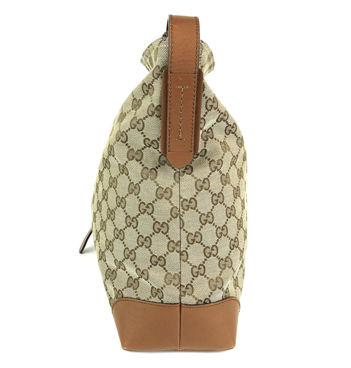 monogram canvas large messenger bag