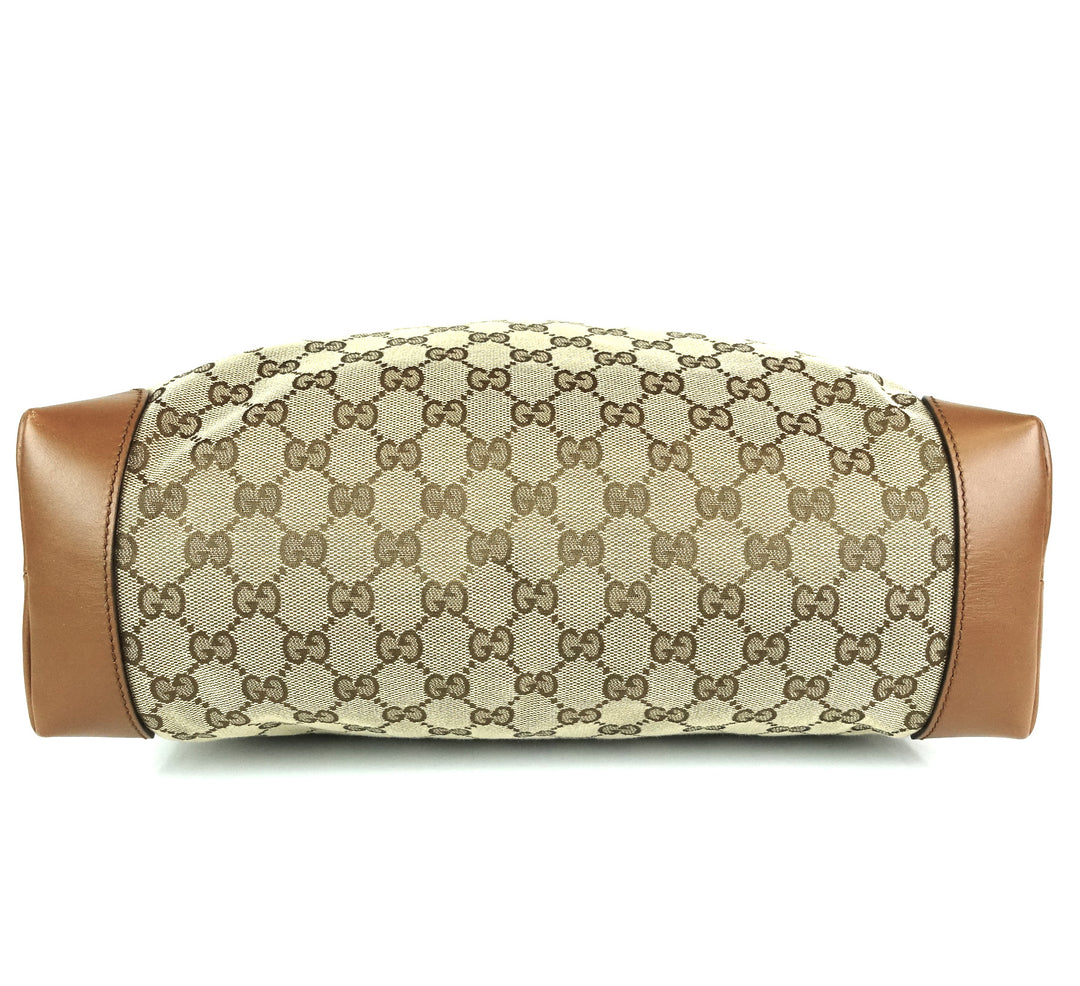monogram canvas large messenger bag