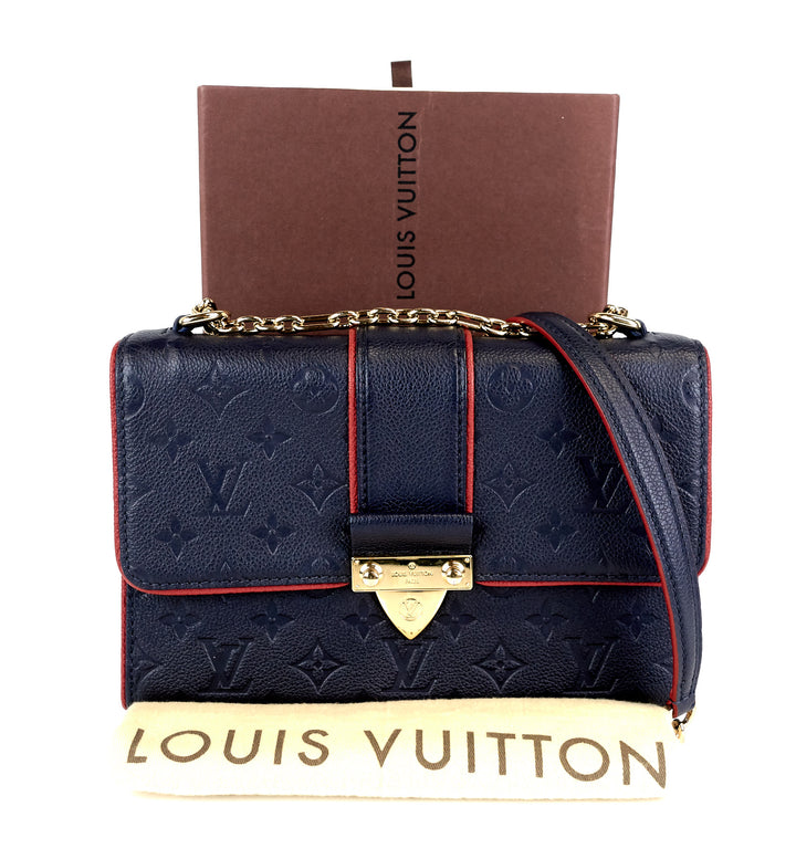 saint sulpice pm monogram empreinte leather shoulder bag