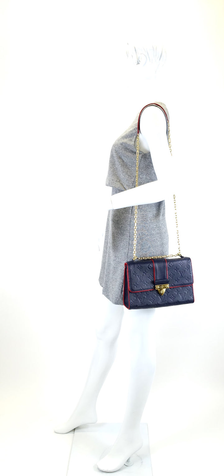 saint sulpice pm monogram empreinte leather shoulder bag