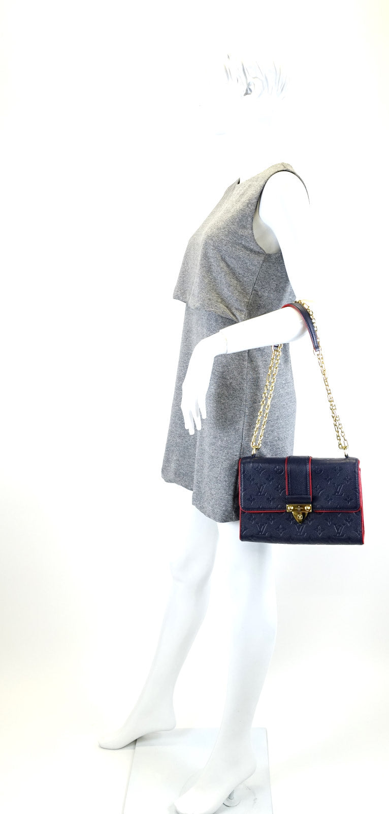 saint sulpice pm monogram empreinte leather shoulder bag