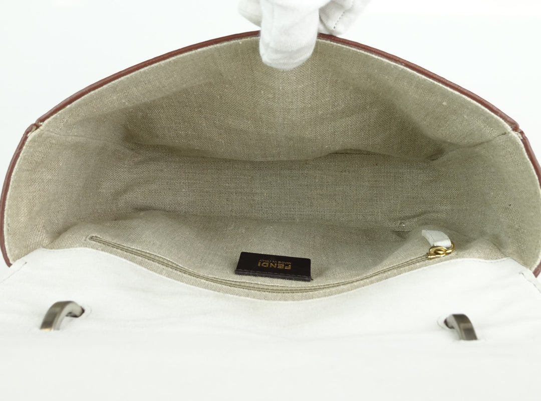 silvana smooth leather messenger bag