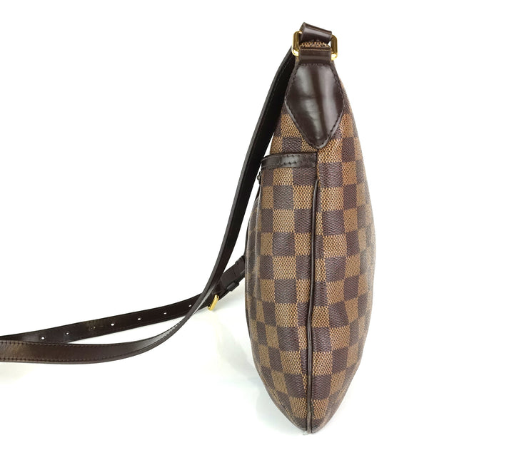 bloomsbury pm damier ebene canvas bag