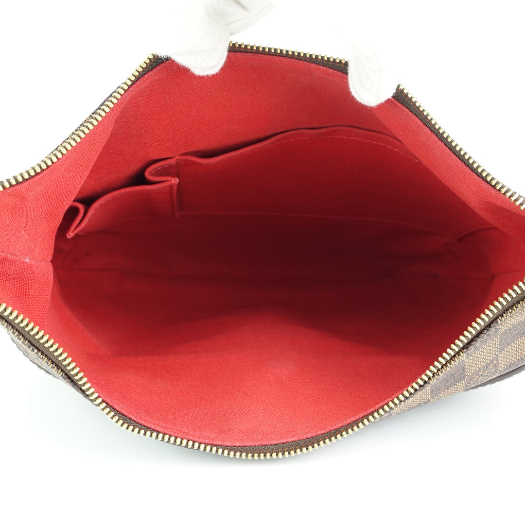 bloomsbury pm damier ebene canvas bag