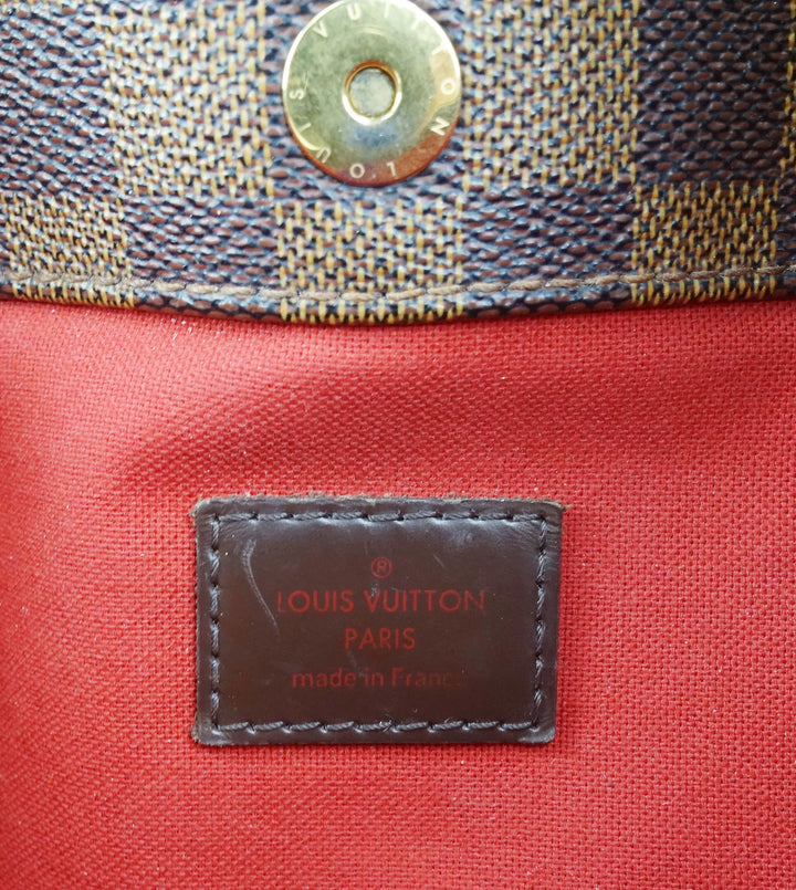 bloomsbury pm damier ebene canvas bag