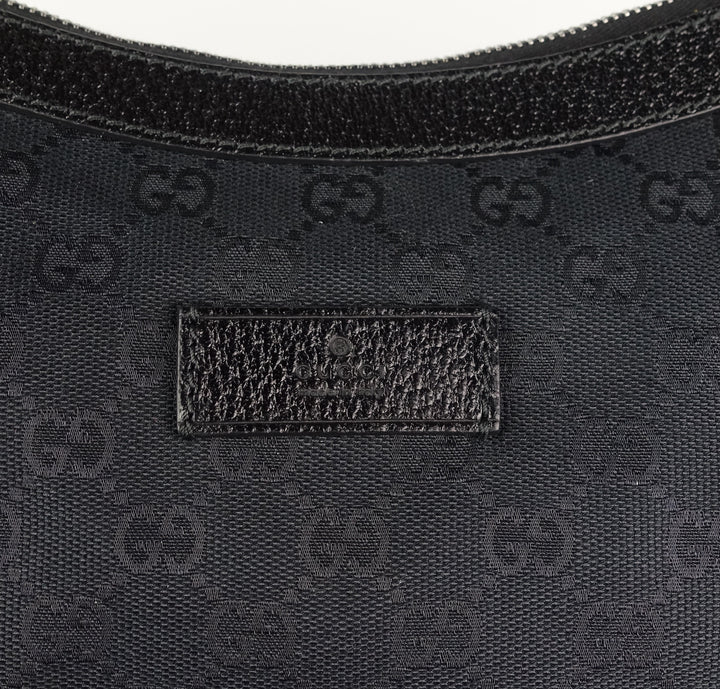 monogram canvas web strap large messenger bag