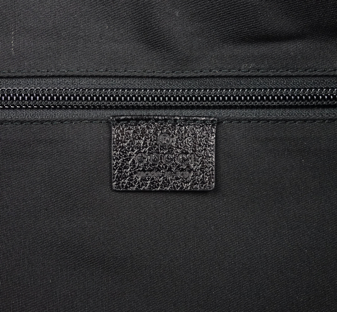 monogram canvas web strap large messenger bag