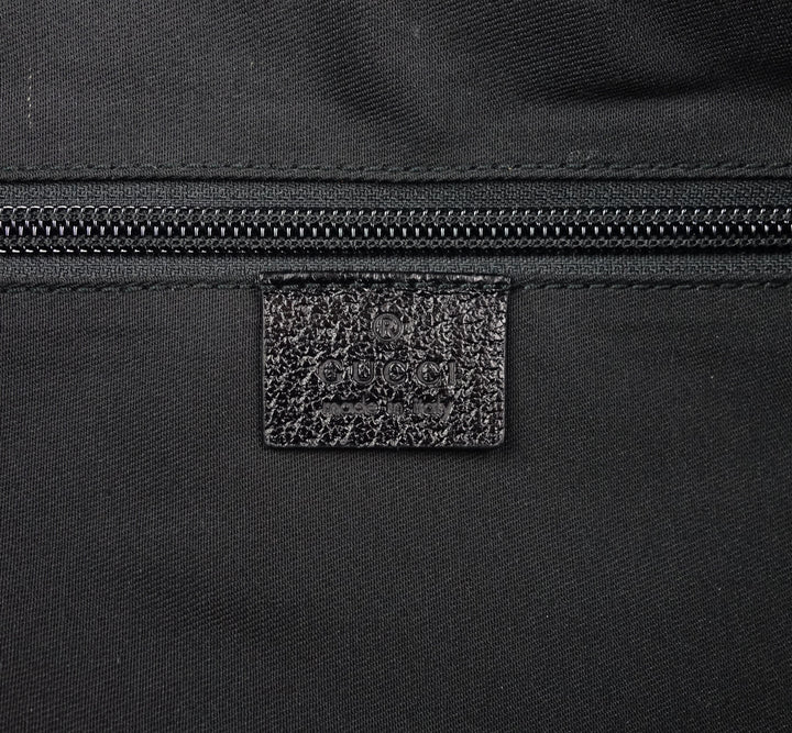 monogram canvas web strap large messenger bag