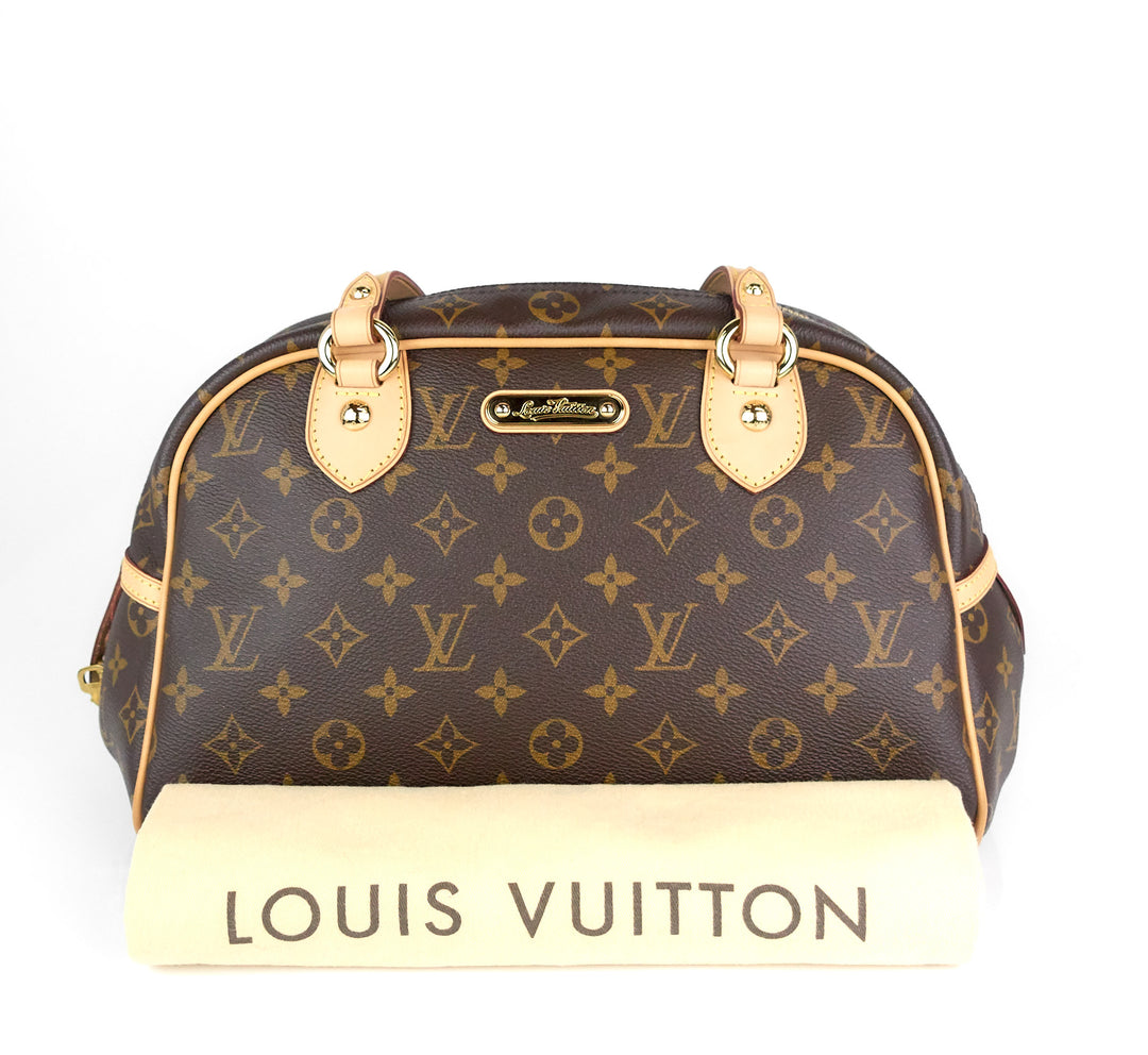 montorgueil pm monogram canvas bag