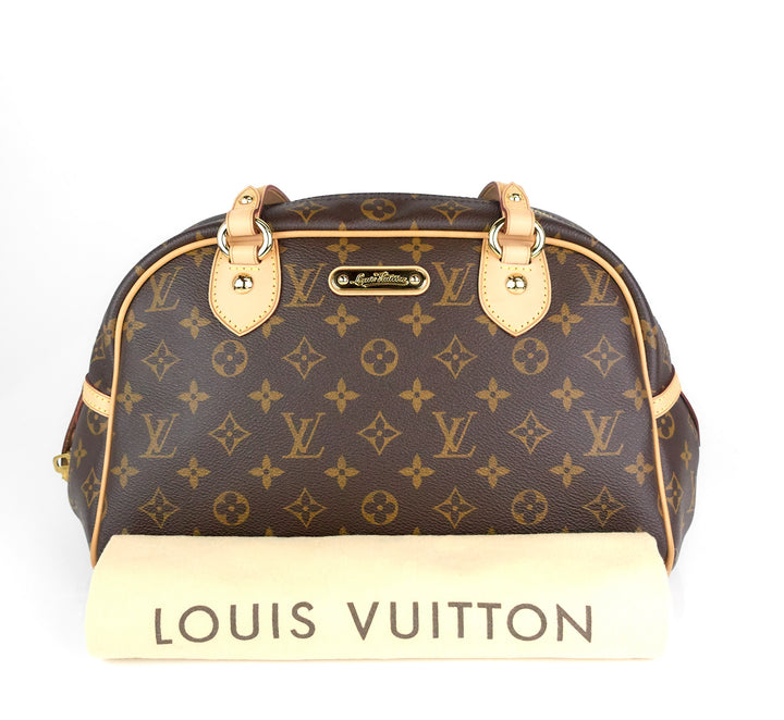 montorgueil pm monogram canvas bag