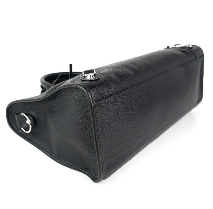 classic leather city bag