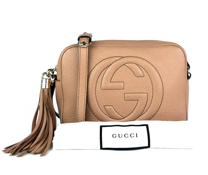 soho disco grained calf leather small crossbody bag