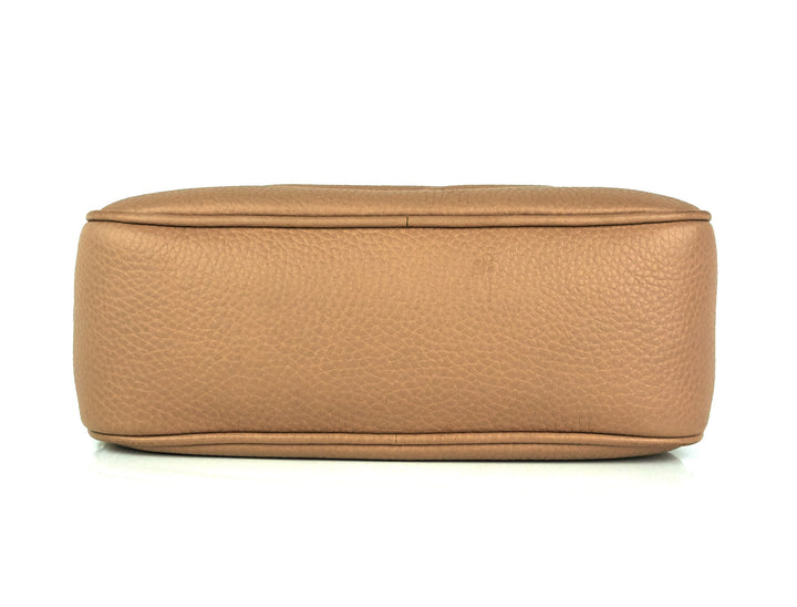 soho disco grained calf leather small crossbody bag