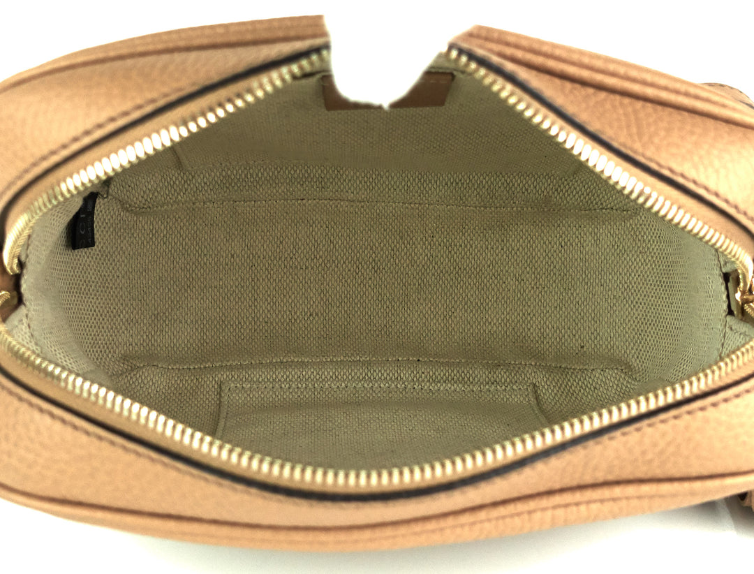 soho disco grained calf leather small crossbody bag