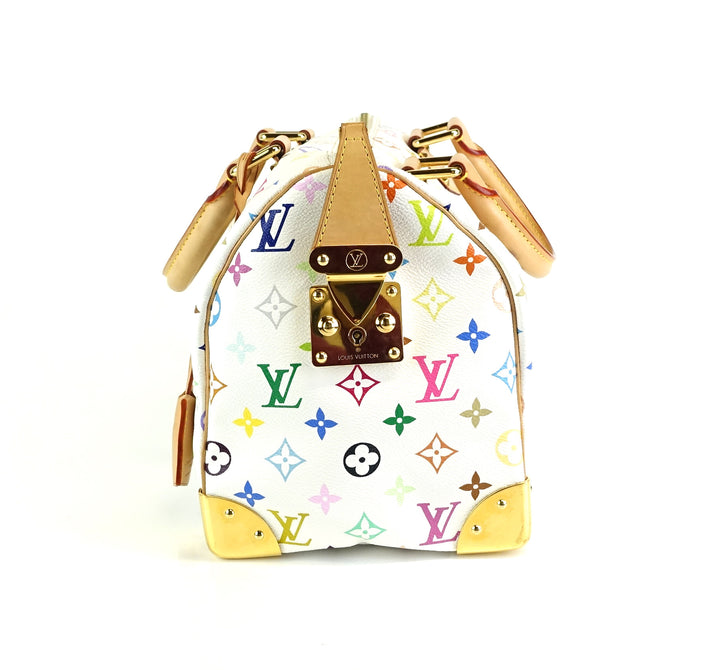 speedy 30 multicolore canvas handbag