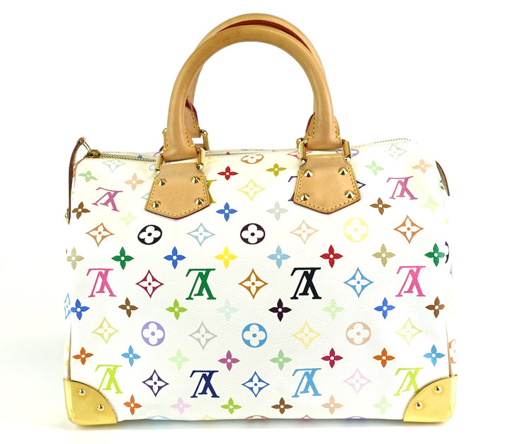 speedy 30 multicolore canvas handbag