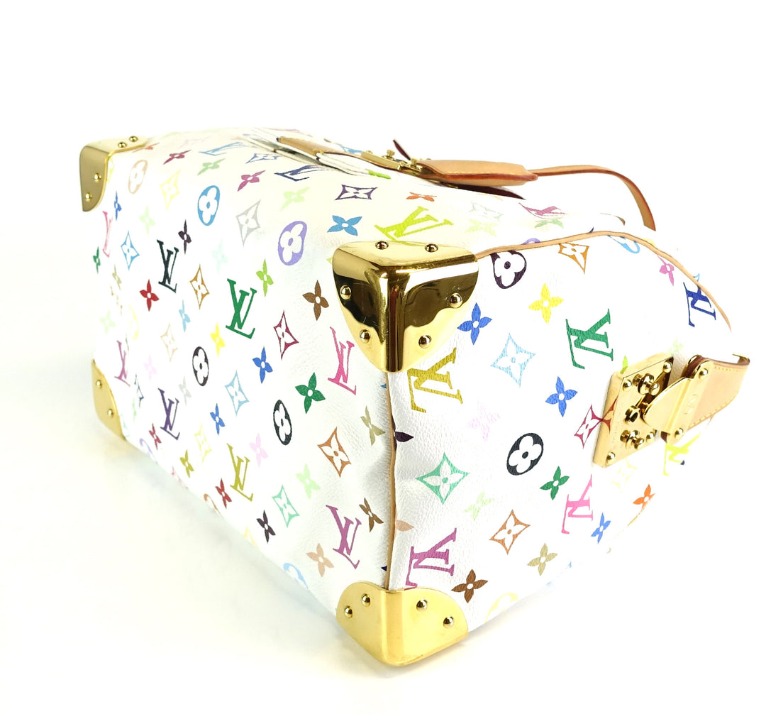 speedy 30 multicolore canvas handbag