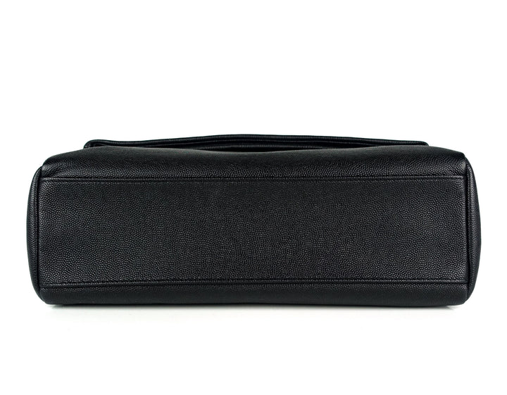 west hollywood textured calf leather medium bag