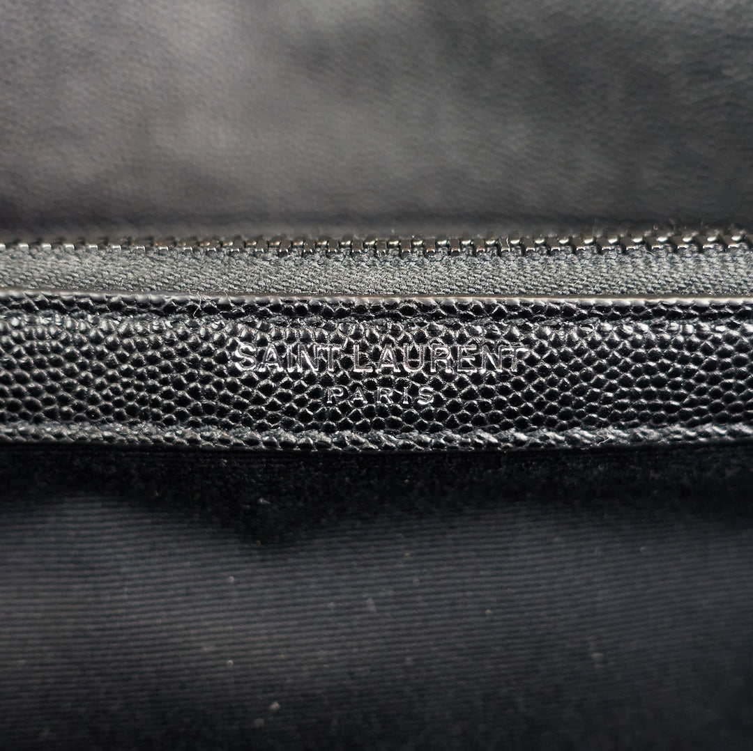 west hollywood textured calf leather medium bag