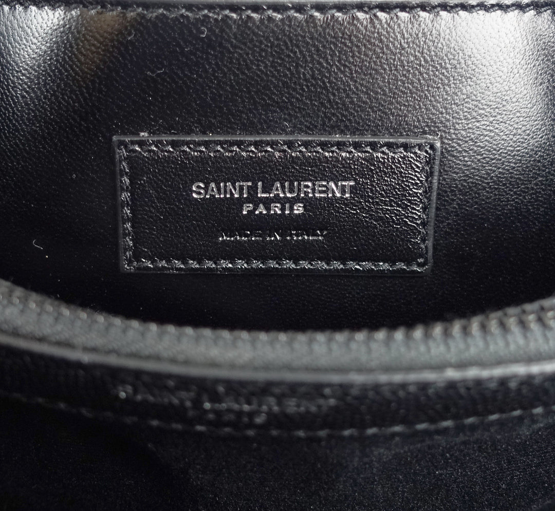 west hollywood textured calf leather medium bag
