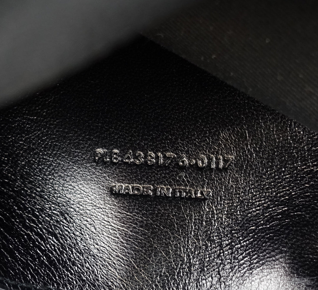 west hollywood textured calf leather medium bag