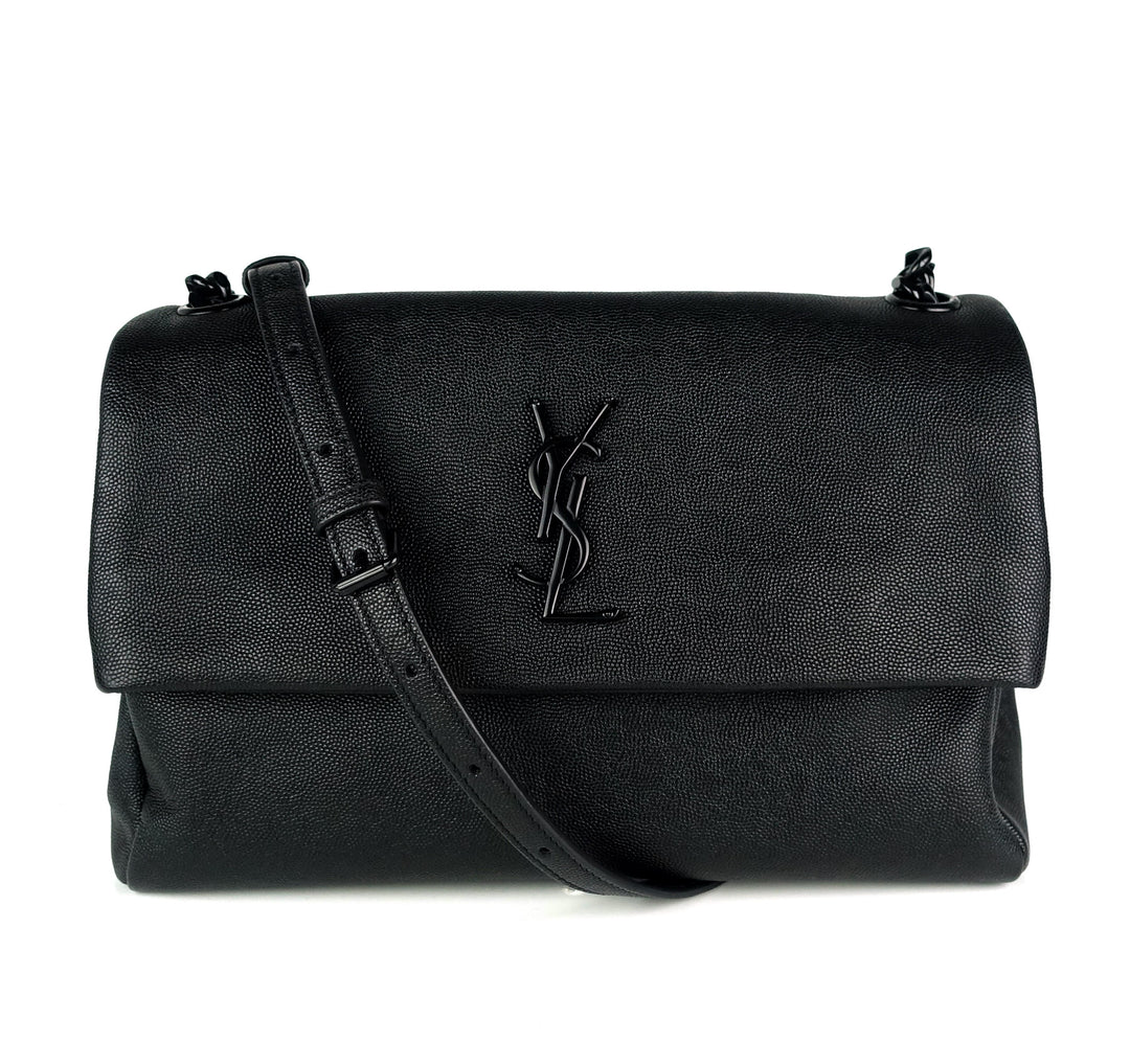 west hollywood textured calf leather medium bag