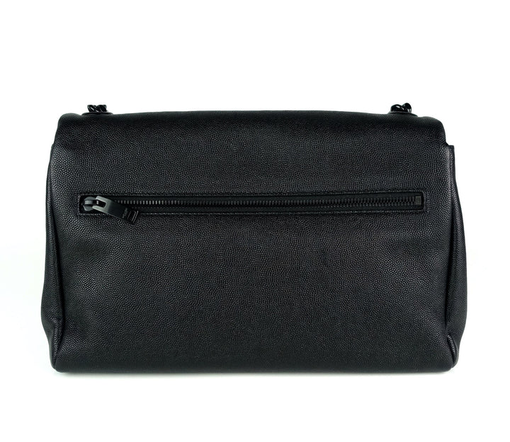 west hollywood textured calf leather medium bag