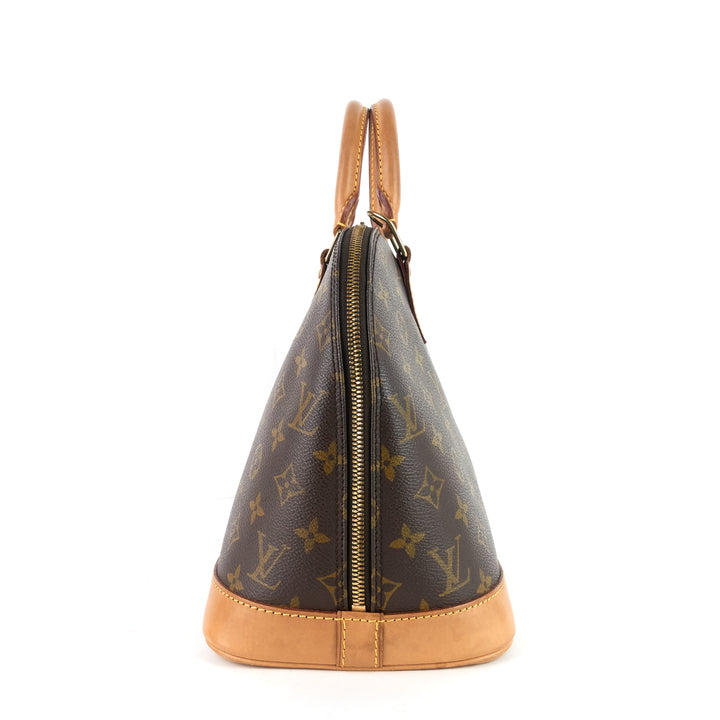 alma mm vintage monogram canvas bag