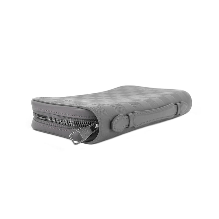 zippy xl damier infini leather organizer wallet