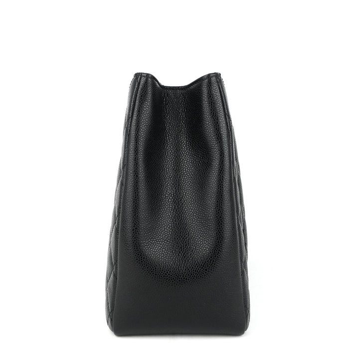 grand shopping tote gst caviar leather bag