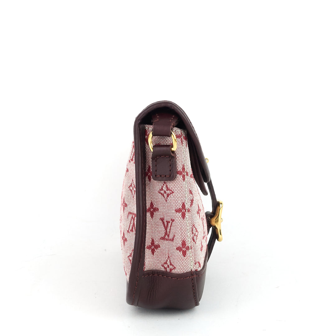 marjorie monogram mini lin canvas bag