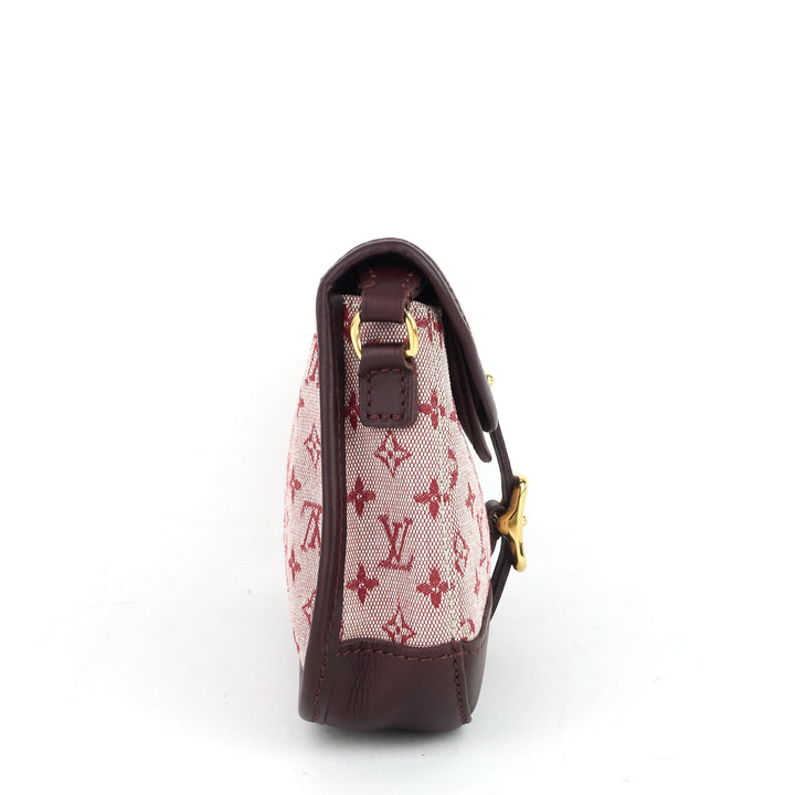 marjorie monogram mini lin canvas bag