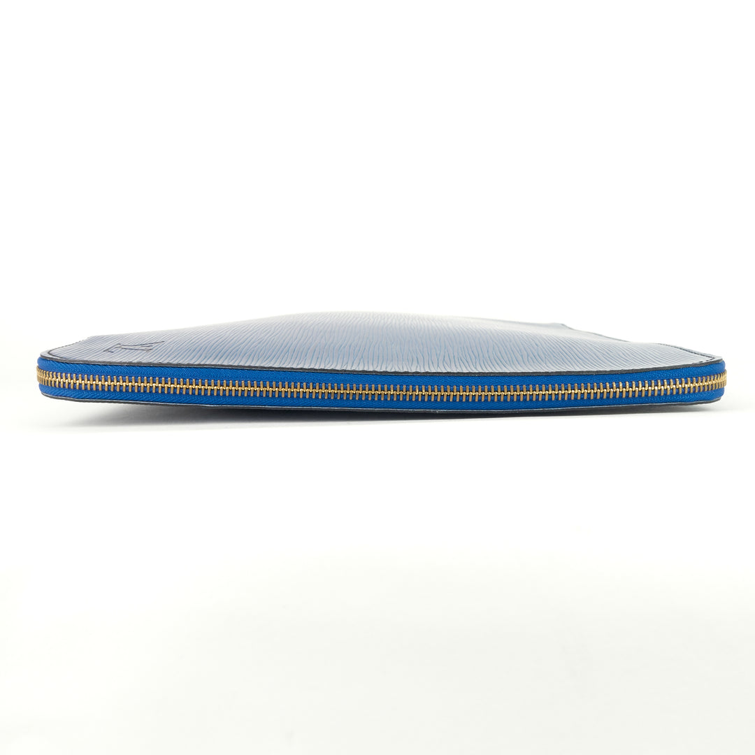poche documents portfolio epi leather pouch