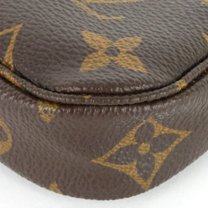 pochette accessoires mini monogram canvas bag