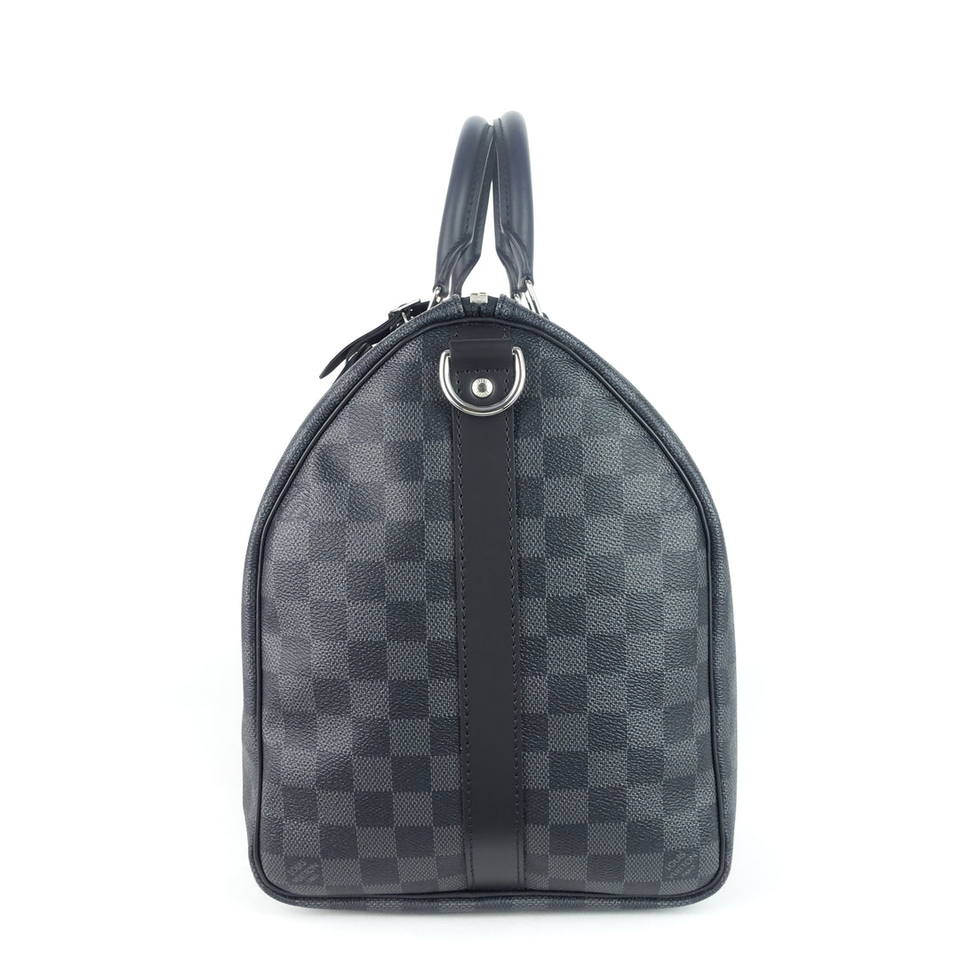 keepall 45 bandoulière my lv heritage damier graphite bag