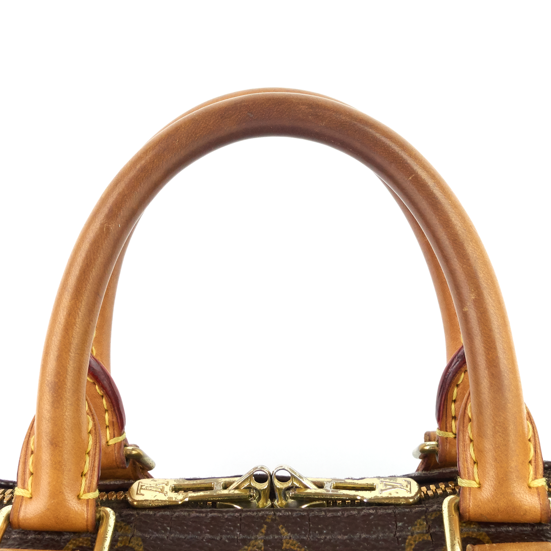 speedy 25 bandoulière monogram canvas bag
