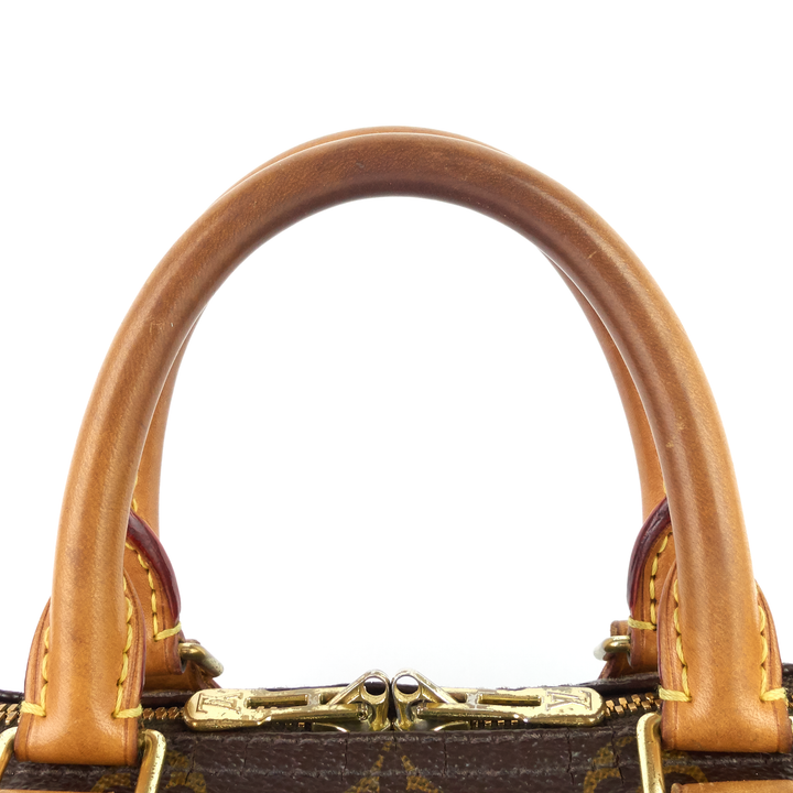speedy 25 bandoulière monogram canvas bag