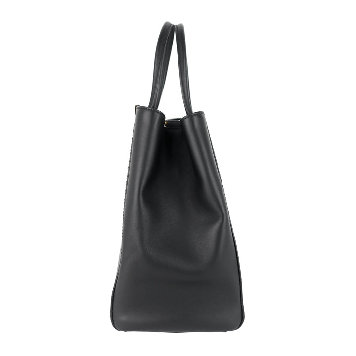 2jours medium leather tote bag