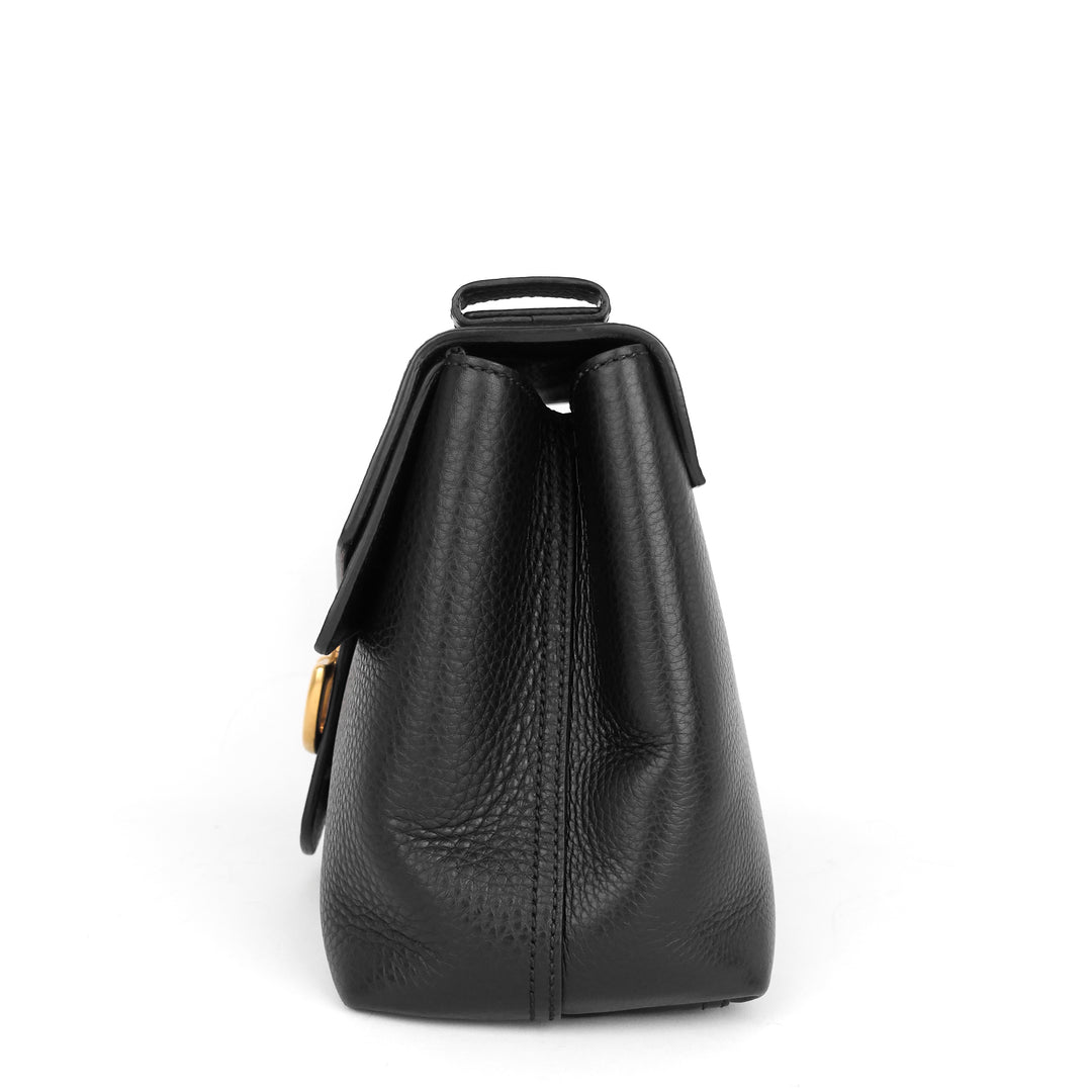 marmont pebbled calfskin shoulder bag