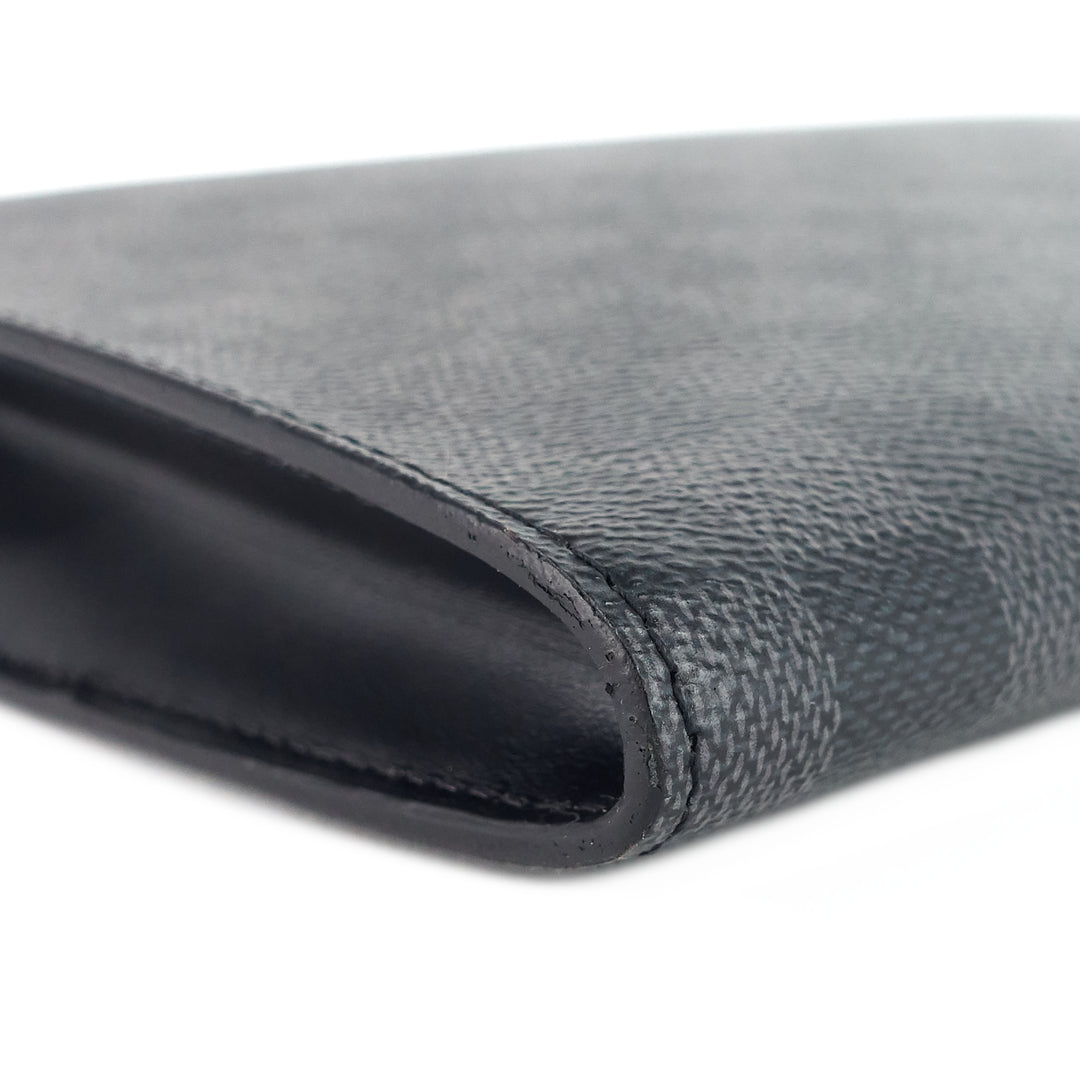 pochette jour gm zip around damier graphite canvas bag