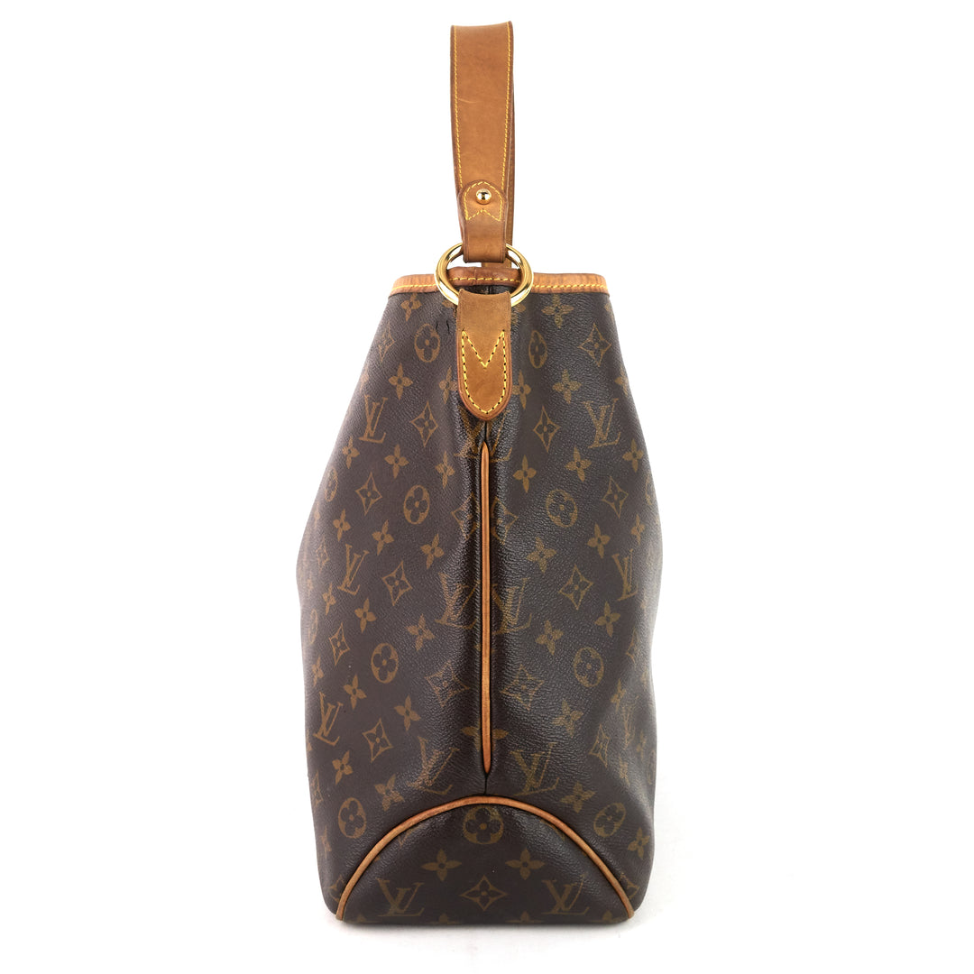 delightful mm monogram canvas bag