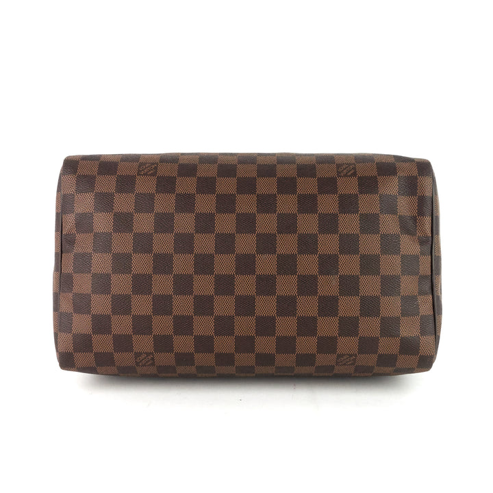 speedy 30 damier ebene canvas bag