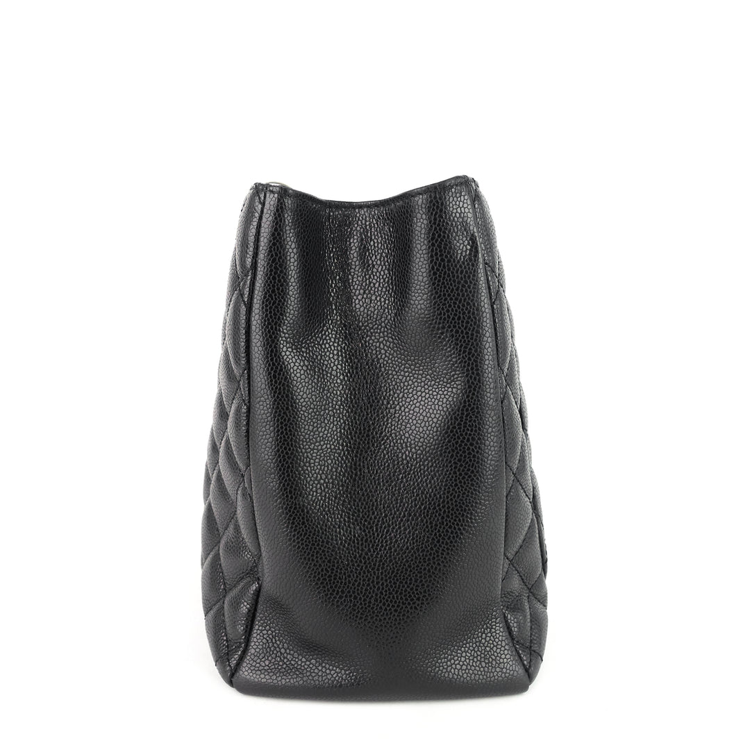 grand shopping tote gst caviar leather bag
