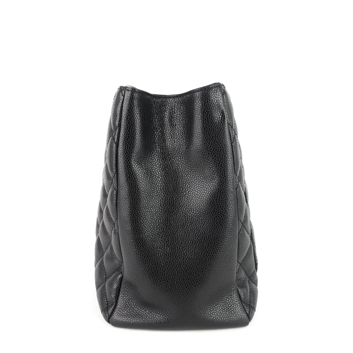 grand shopping tote gst caviar leather bag