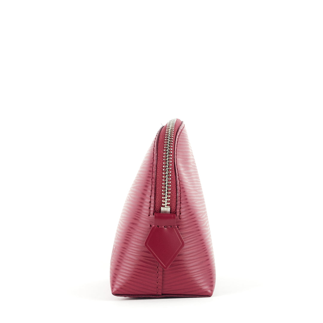 cosmetic epi leather pouch