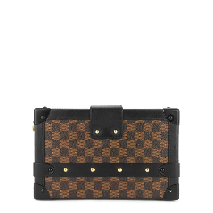 petite malle damier ebene cavas bag