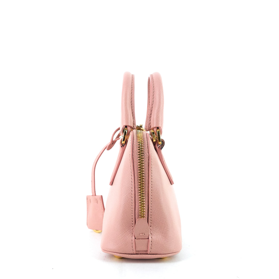 promenade mini saffiano leather bag