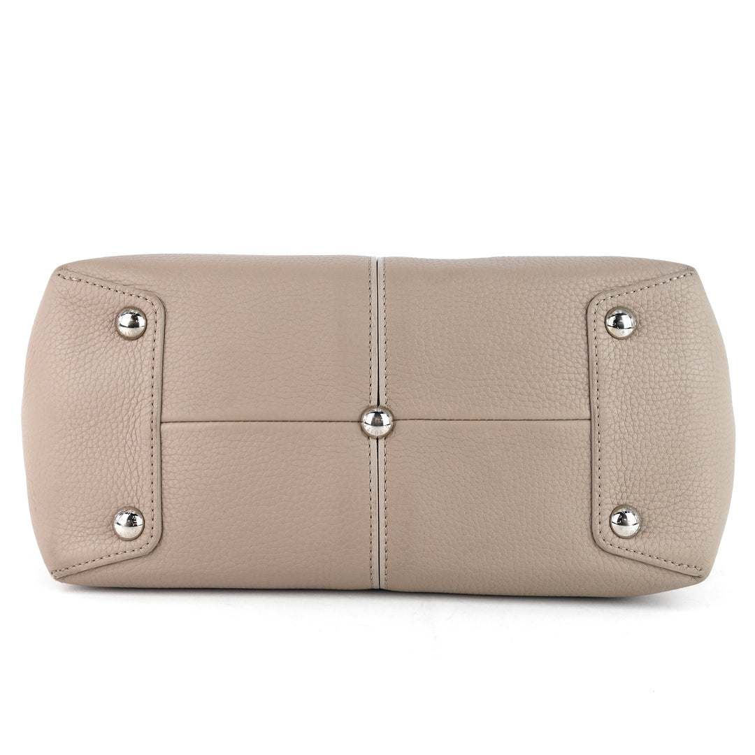 pernelle taurillon leather tote bag