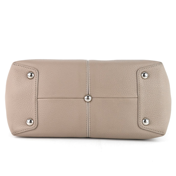 pernelle taurillon leather tote bag