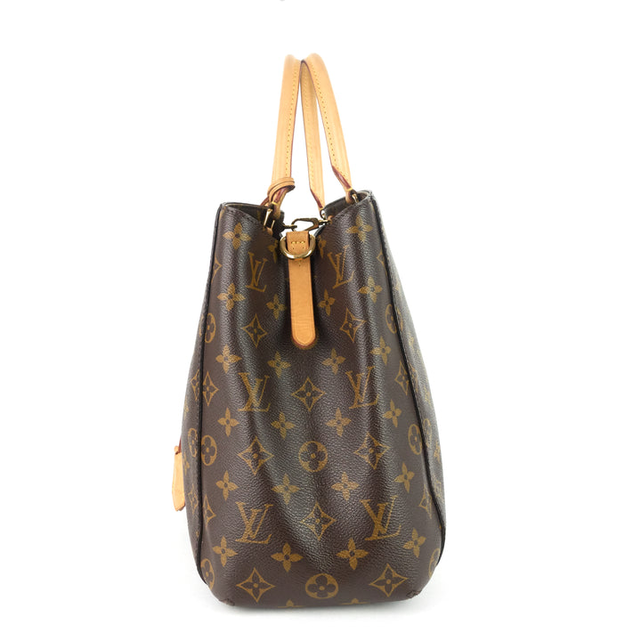 montaigne gm monogram canvas tote bag